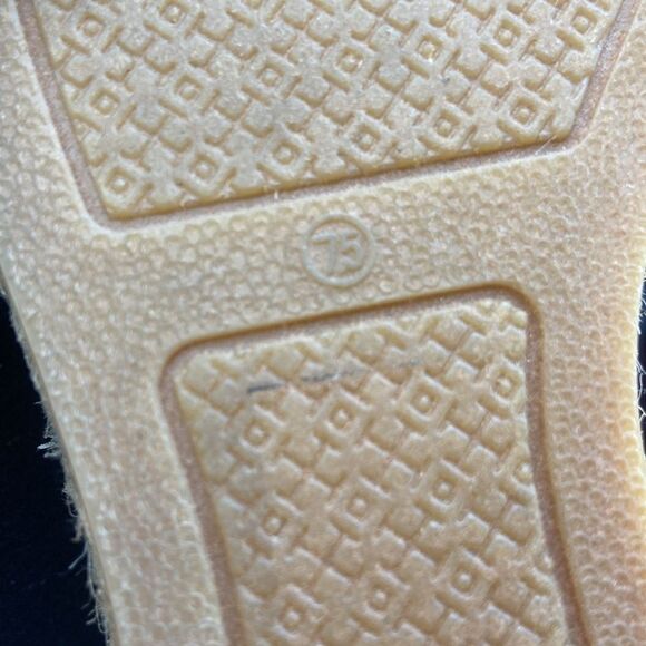 Tory Burch 'Heather' 40mm Ankle Wrap Espadrille Wedge Snake 7.5 M - Picture 12 of 12